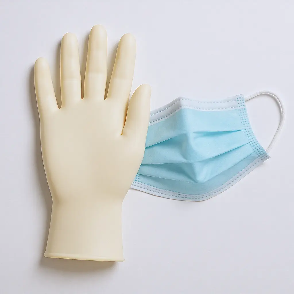 Solución de Protección y Barrera (Guantes y Mascarillas)